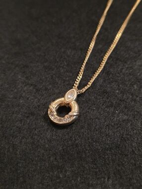 Christian Dior Marquise Pave Necklace 1970s